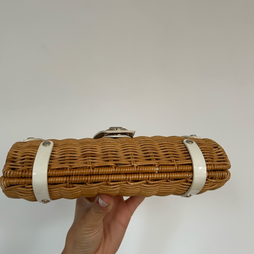 Kate Spade Wicker Clutch - Picture 8 of 10